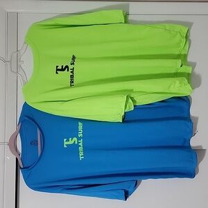 RASH GUARDS (2) TRIBAL SURF